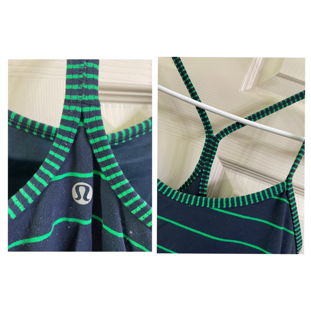 Lululemon Emerald Swiftly Speed Racerback Sheer S… - image 2